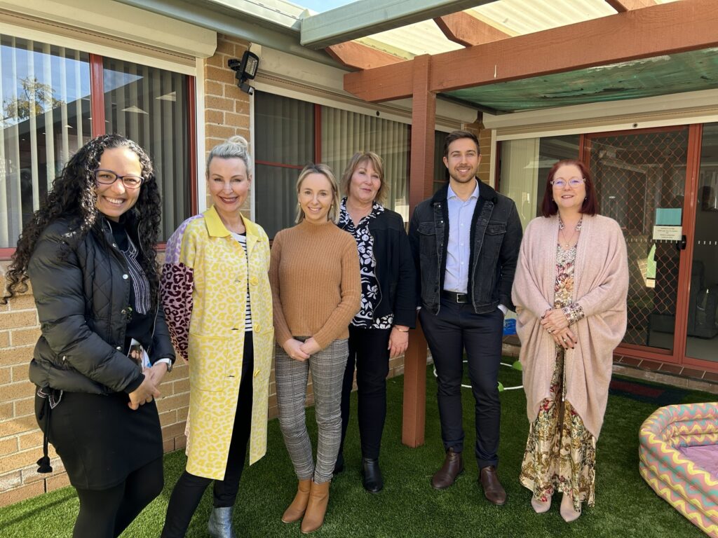 Catholic Care WSBM, Diocese of Parramatta and Department of Communities and Justice representatives at a Houses 2 Homes residence in Western Sydney. 