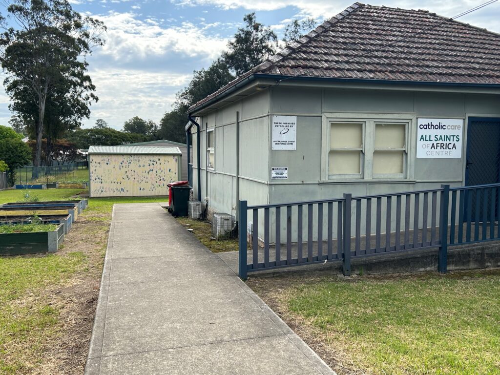 All Saints of Africa community drop-in centre in Blacktown: Image: Diocese of Parramatta.