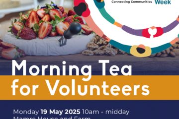 Invite_Tile_Morning Tea for Volunteers