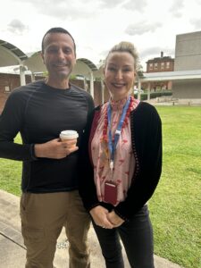 Richard Korkor and Helen Emmerson.