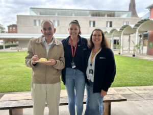 Fr Zvonimir with Catholic Care staff.