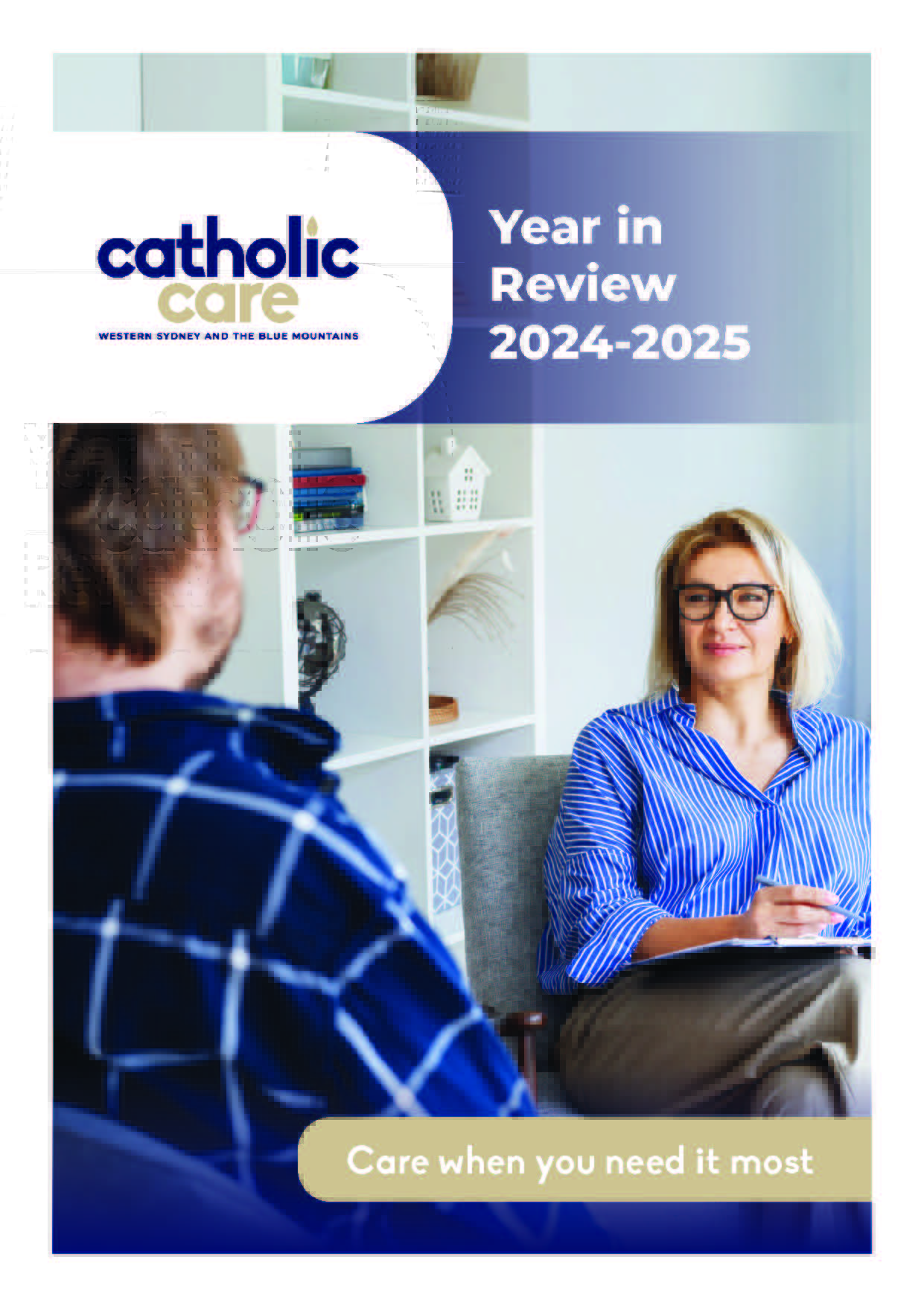 Catholic Care Year in Review 2024-2025 - Cover.