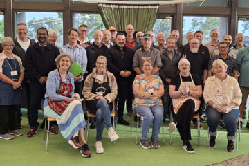 The Kairos Inside team at Parklea Correctional Complex. Image: Kairos Prison Ministry Australia/Supplied